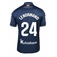 Dres Real Sociedad Robin Le Normand #24 Gostujuci 2023-24 Kratak Rukav